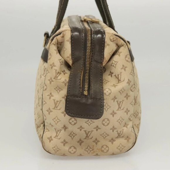 LOUIS VUITTON Monogram Mini Josephine PM Hand Bag Khaki - Picture 3 of 15